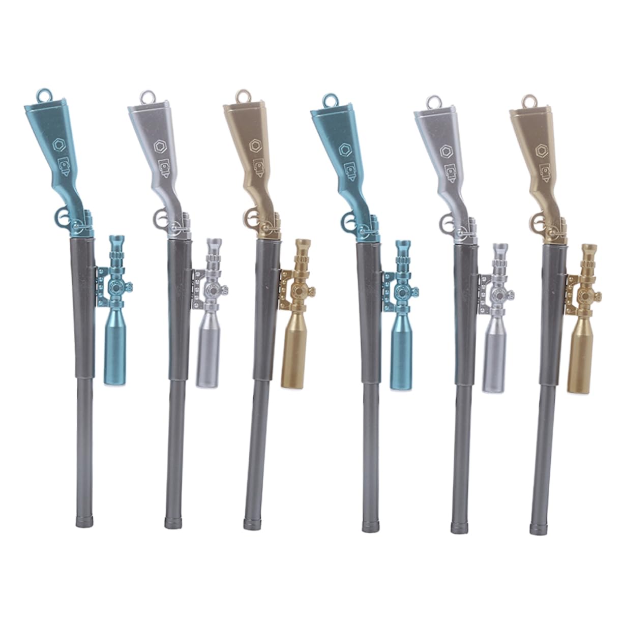 OSALADI 4 Set Penne Gel Luminescenti Multi Per Studenti Design Adorabile Per Scrittura E Ufficio 6 Pezzi * 4