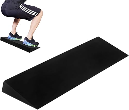 Bloque de cuña para sentadillas Cuña de yoga Cuñas ligeras de EVA antideslizantes para yoga y pilates Tabla de cordones portátil para soporte de