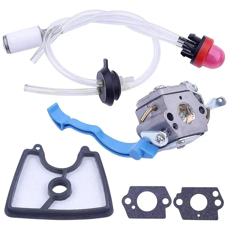for Kit Carburatore ZAMA C1Q-W37 con Filtro Aria Carburante Linea Tune for Husqvarna 125B 125BX 590460102 545081811 Soffiatore for Foglie Trimme Carb