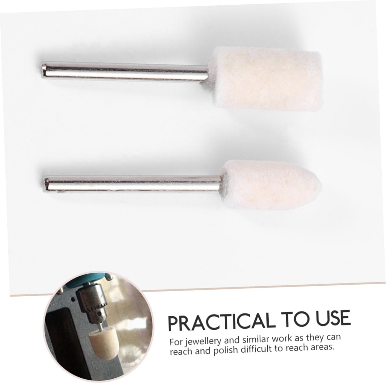 129-pcs Wool Felt Polishing Wheels Buffing Pads Polishing Grinding Tools Kit for Metal Jewelry Car Rotary Tool Accessories