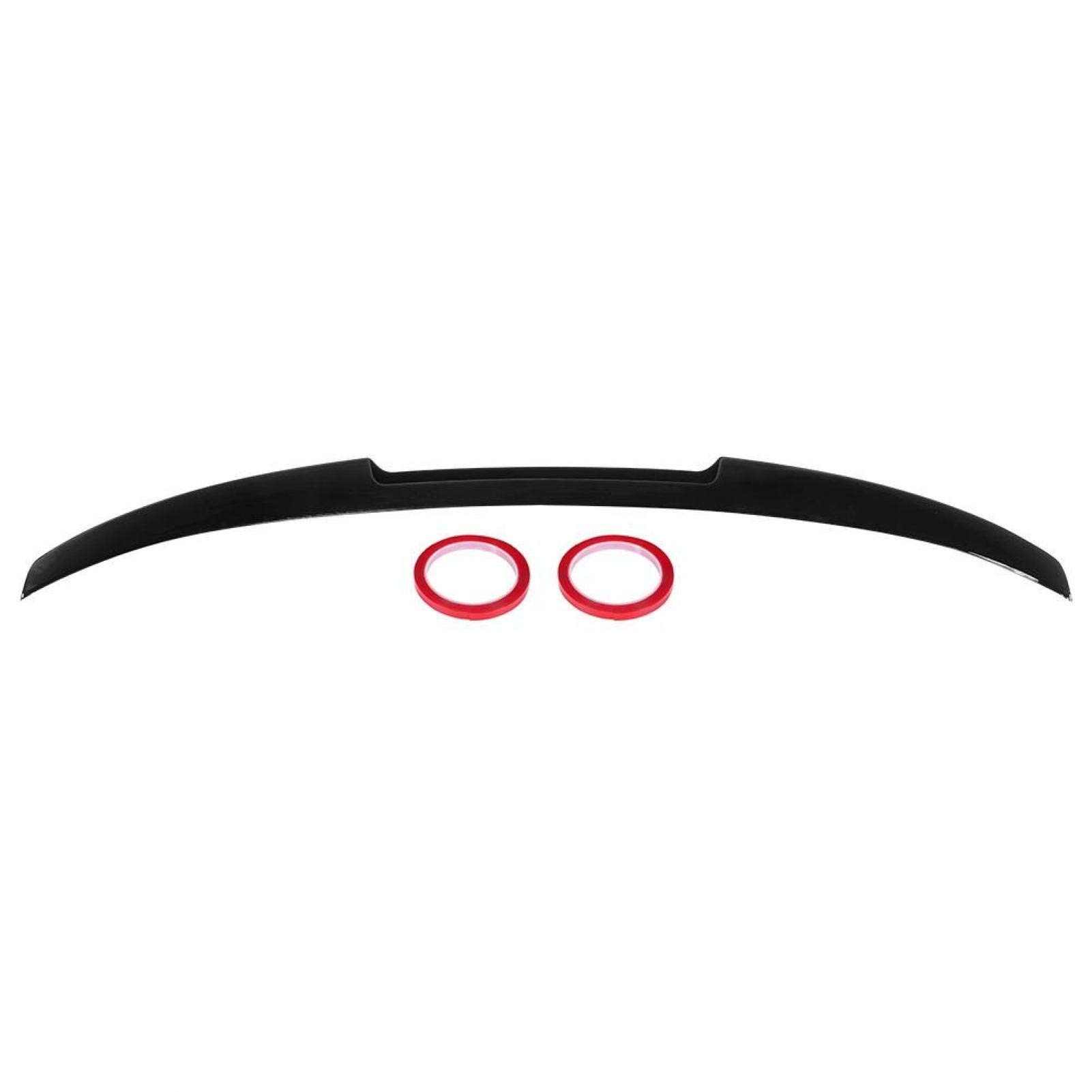 Aileron Coffre Arrière Style M4 Pour BMW Série 3 E90 / M3 (2006-2011) - Noir Brillant - Fibre De Verre & ABS