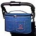 KINGOBEAR Borsa Passeggino Universale Leggero Organizer Capiente Cambio Neonati Porta Pannolini Bambini Mamma Carrozzina Accessori Marsupio Neonato Biberon Borse Donna Fasciatoio Idea Regalo Jeans