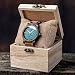 Imagen de BOBO BIRD Reloj de madera analógico de cuarzo para hombre con visualización semanal
