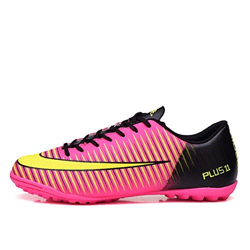 Kinderen Voetbalschoenen Heren Indoor Outdoor Voetbalschoenen Atletisch Turf Mundial Team Cleat Hardlopen Sport Lichtgewicht Ademend Anti-slip Demping Schoenen Roze 39 - Image 3