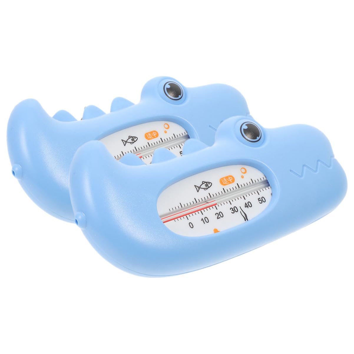 YARNOW 5 Set Display Termometro Ad Acqua Temperatura Termometro Dell'acqua Dei Cartoni Animati Da Vasca Da Bagno Termometri Da Bagno Pp Sky-blue 2 Pezzi*5