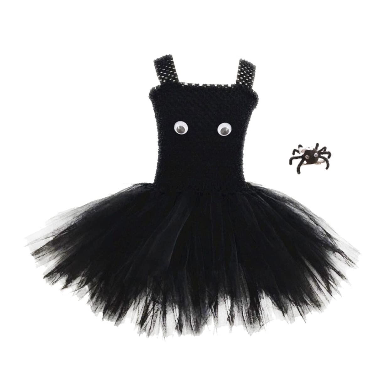 Healvian 2 Set Gonna tutu maniche tutù Halloween ragazzo costumi in tulle ragazze in costume costume per