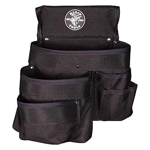 One-Day Sale: Up to 50% Off Klein Tools 5700 Tool Pouch, PowerLine Series Utility Pouch Fits Tool Belts up to 2.5-Inch, Strong Rivet Reinforced Stitching, 9-Pocket One-Day Sale: Up to 50% Off Klein Tools 5700 Tool Pouch, PowerLine Series Utility Pouch Fits Tool Belts up to 2.5-Inch, Strong Rivet Reinforced Stitching, 9-Pocket