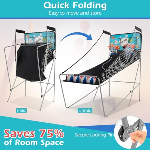 Portable Basketball Arcade Game Machine