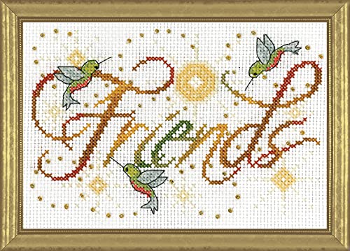 Friends 5x7 Counted Cross Stitch Kit Image