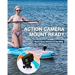 MOUNTOCEAN Premium Extra Wide Inflatable Paddle Board with SUP Accessories - Image 3