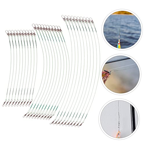 BESPORTBLE 120 piezas cables de pesca acero miniatura 7