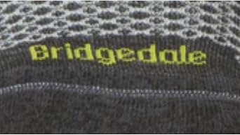 Bridgedale HIKE Ultralight T2 Coolmax Performance Low Men's Non Wool Hiking Walking Socks Y Heel Prevents Slippage Day Hiking in Warm Weather Moisture Control Anti Shock Cushioning