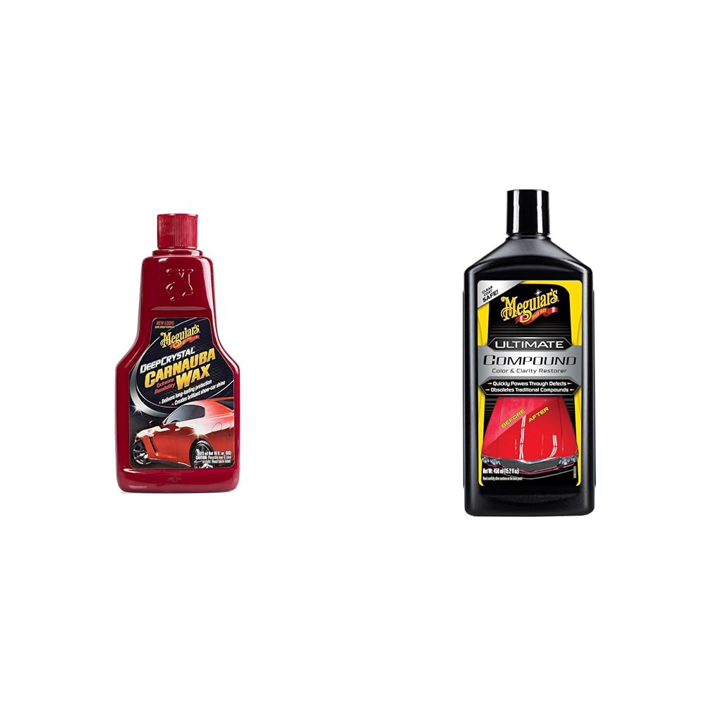 Buy Meguiar's Deep Crystal Carnauba Liquid Wax 473ml - A2216 in
