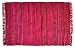 Sturbridge Country Rag Rug in Red 24" x 36"
