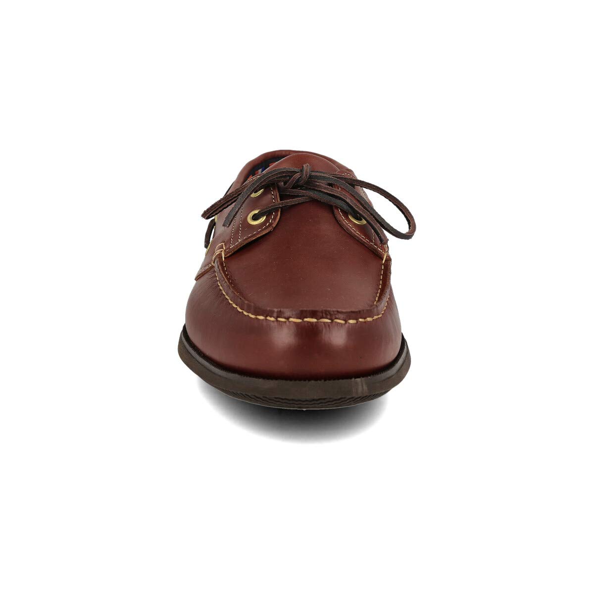 Scarpe da Barca Mocassino Uomo in Pelle Sportivo Casual. Pelle Ingrassata. con o Senza Lacci. Suola di Gomma. Taglie Grandi Marrone, Nero e Navy