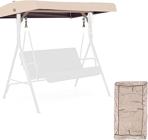 Toldo de repuesto para columpio de porche, cubierta fuerte universal para columpio de patio, toldo universal para jardín, columpio tradicional para