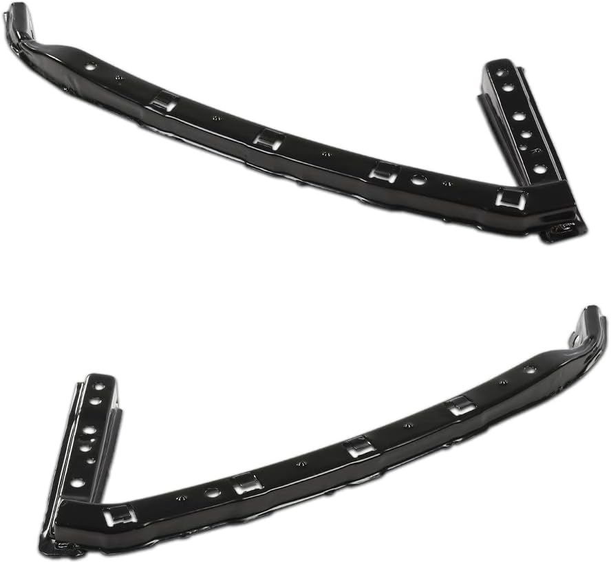 CNNELL Bumper Bracket Front Left & Right Compatible with Honda Civic 2006-2011 DX EX 4-Door Sedan Driver&Passenger Front Bumper Bracket 71140SNAA00 HO1067108 HO106610