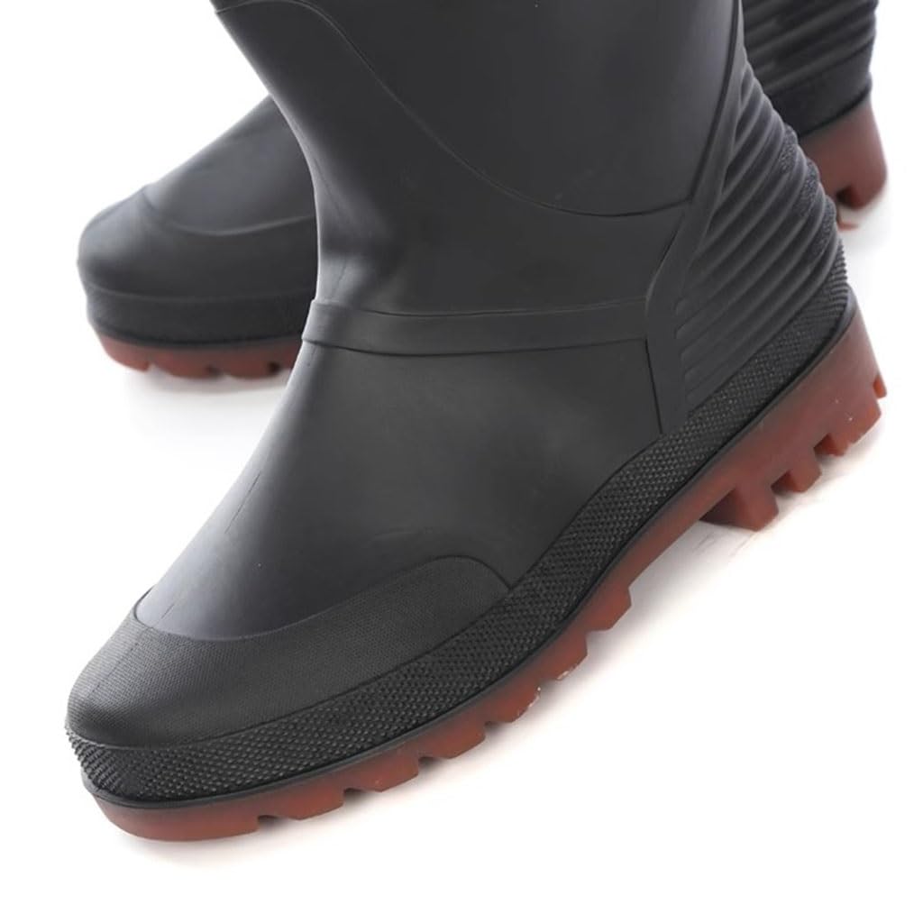 Stivali A Coscia da Pesca Stivali da Pesca Impermeabili in PVC, Stivali da trampoliere Alti 80 cm, con Fibbia Regolabile e Suola Oxford Resistente all'Usura
