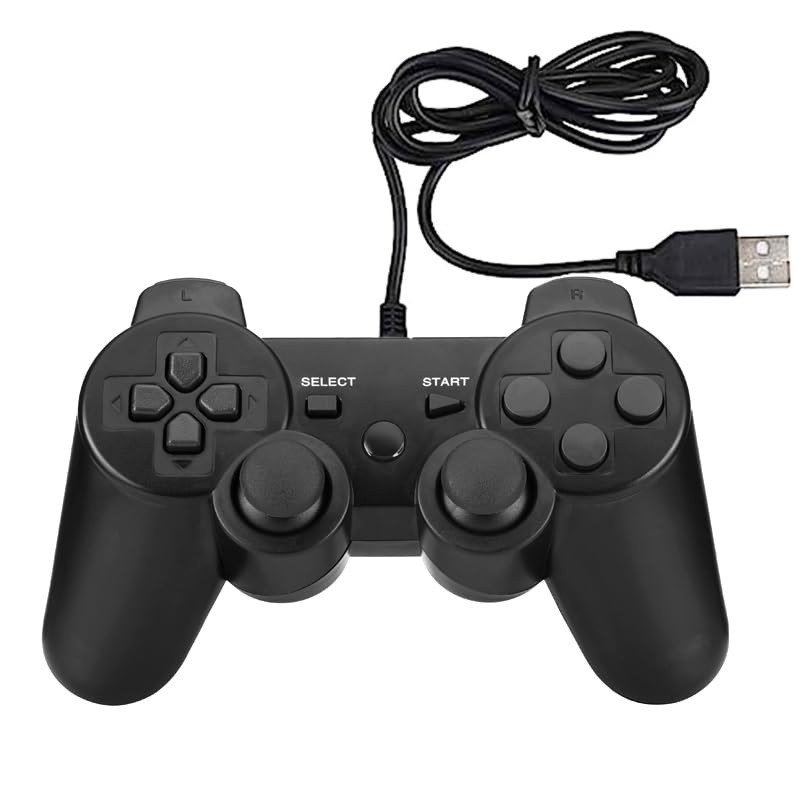 Finera USB Wired Gamepad For PS3 Controller PS 3 Console Game Joystick Joypad Gamepads(Not Bluetooth Controller)