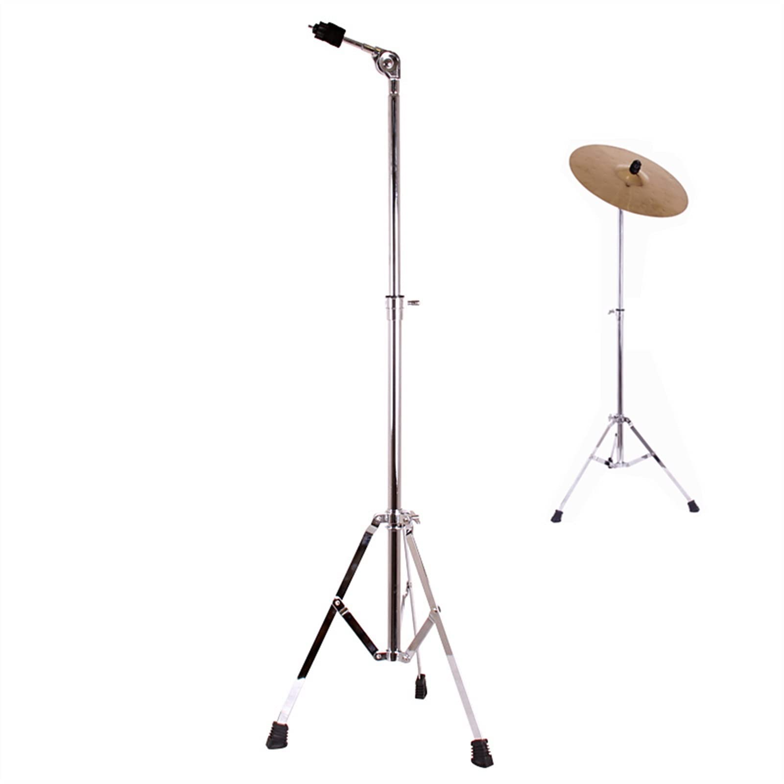FLFL Soporte para platillo inclinable Soporte De Tambor Soporte De Pie De Platillo De Piso De Metal Completo Soporte De Soporte Juego De Batería Plegable De Ajuste