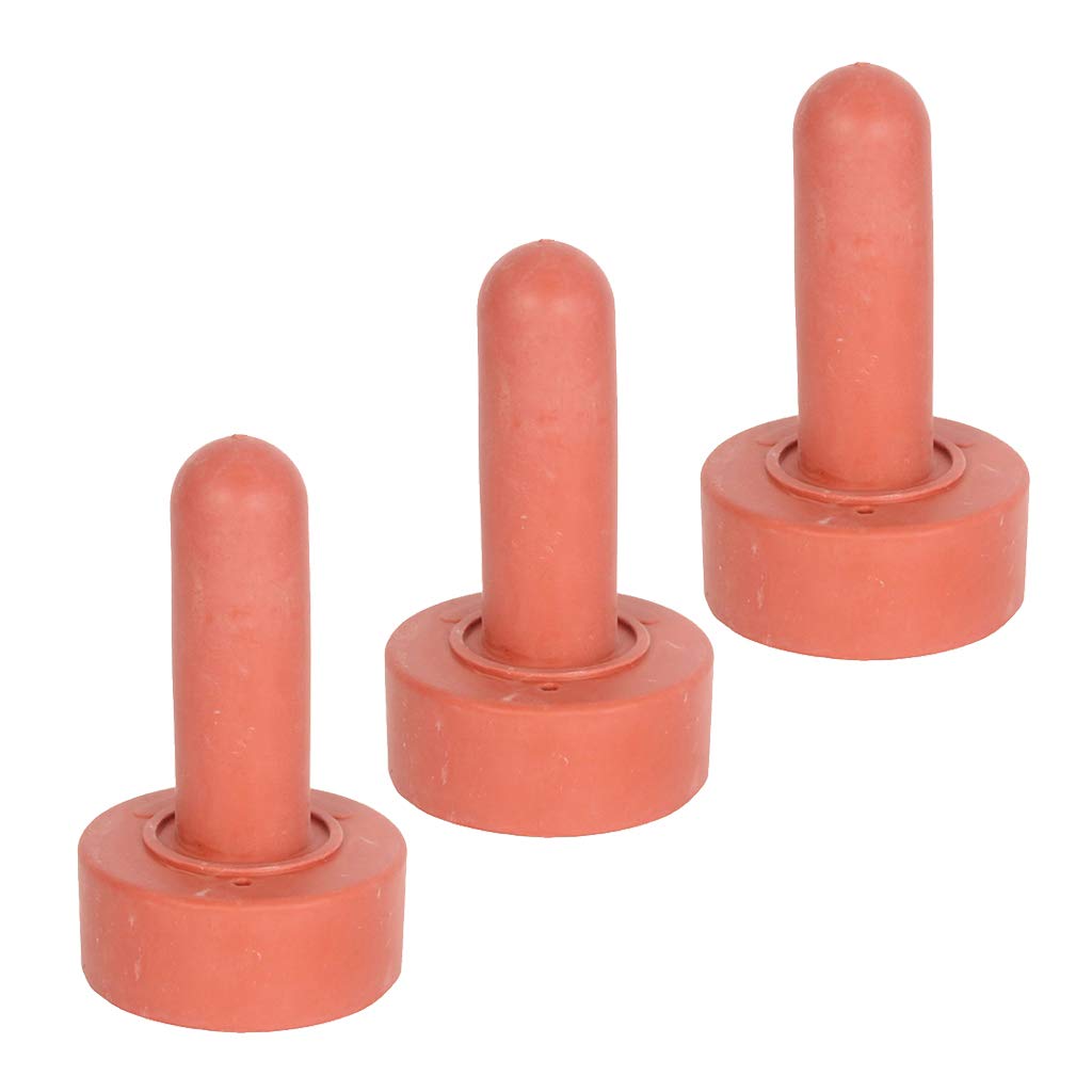Milageto 3 × Mamelon en Caoutchouc/Bouteille De Veau/Cruche De Lait/Tétine De Bouteille De Veau pour L'alimentation