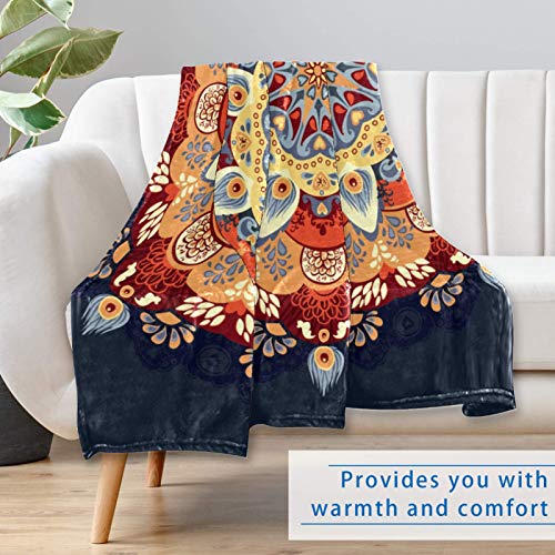 Couverture douce hippie mandala pour créer un cocon chaleureux - 7
