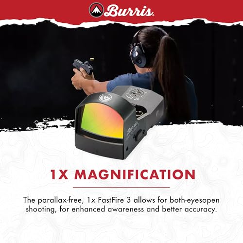 Image of Burris Optics Hunting Lightweight Versatile FastFire 3 Red Dot Sight, Black