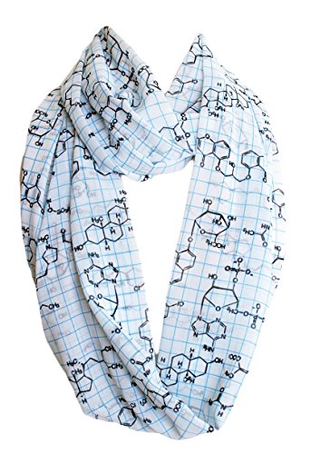 Etwoa Chemistry Formula Infinity Scarf Circle Loop Tube Scarf2