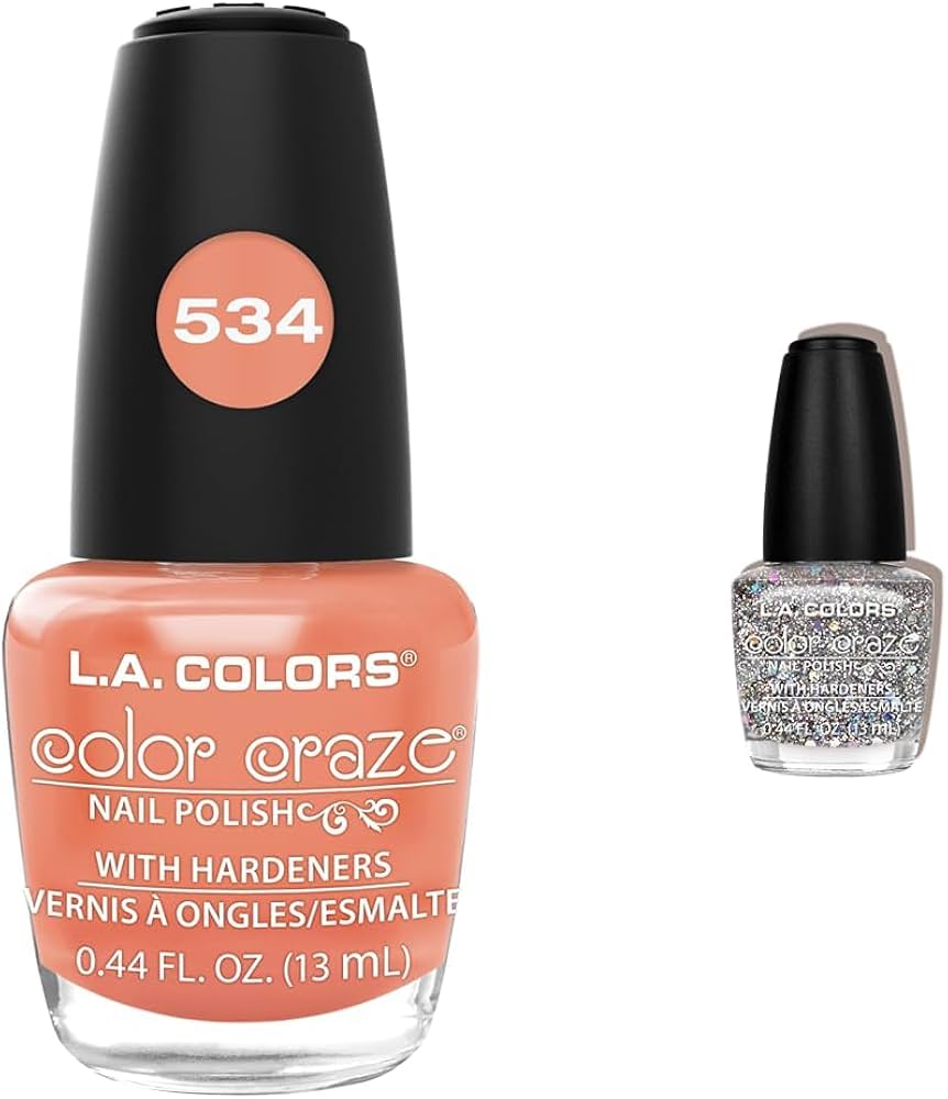 Amazon.com : L.A. COLORS Color Craze Nail Polish Bundle with