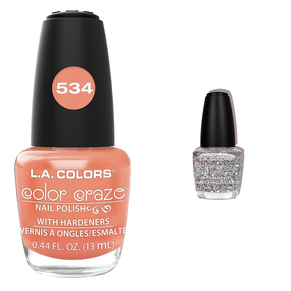 Amazon.com : L.A. COLORS Color Craze Nail Polish Bundle with