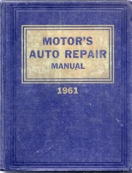 Hardcover motor's auto repair manual 1961 Book