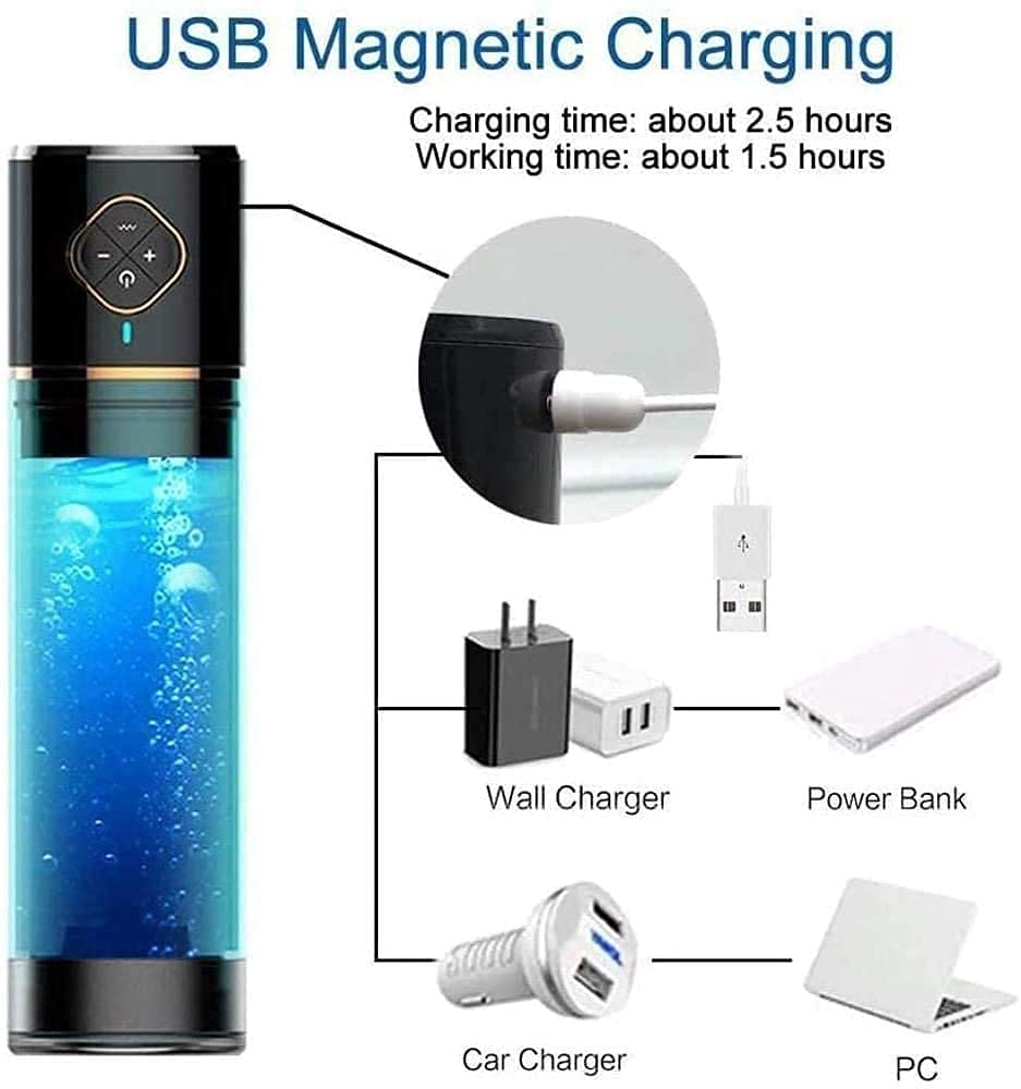 - Đǐlđøho Eléctrico Péňe Alargamiento de la Bomba, Bomba de Vacío Realista Camiseta For el Dispositivo de Presión de Aire de Los Hombres Péňňi