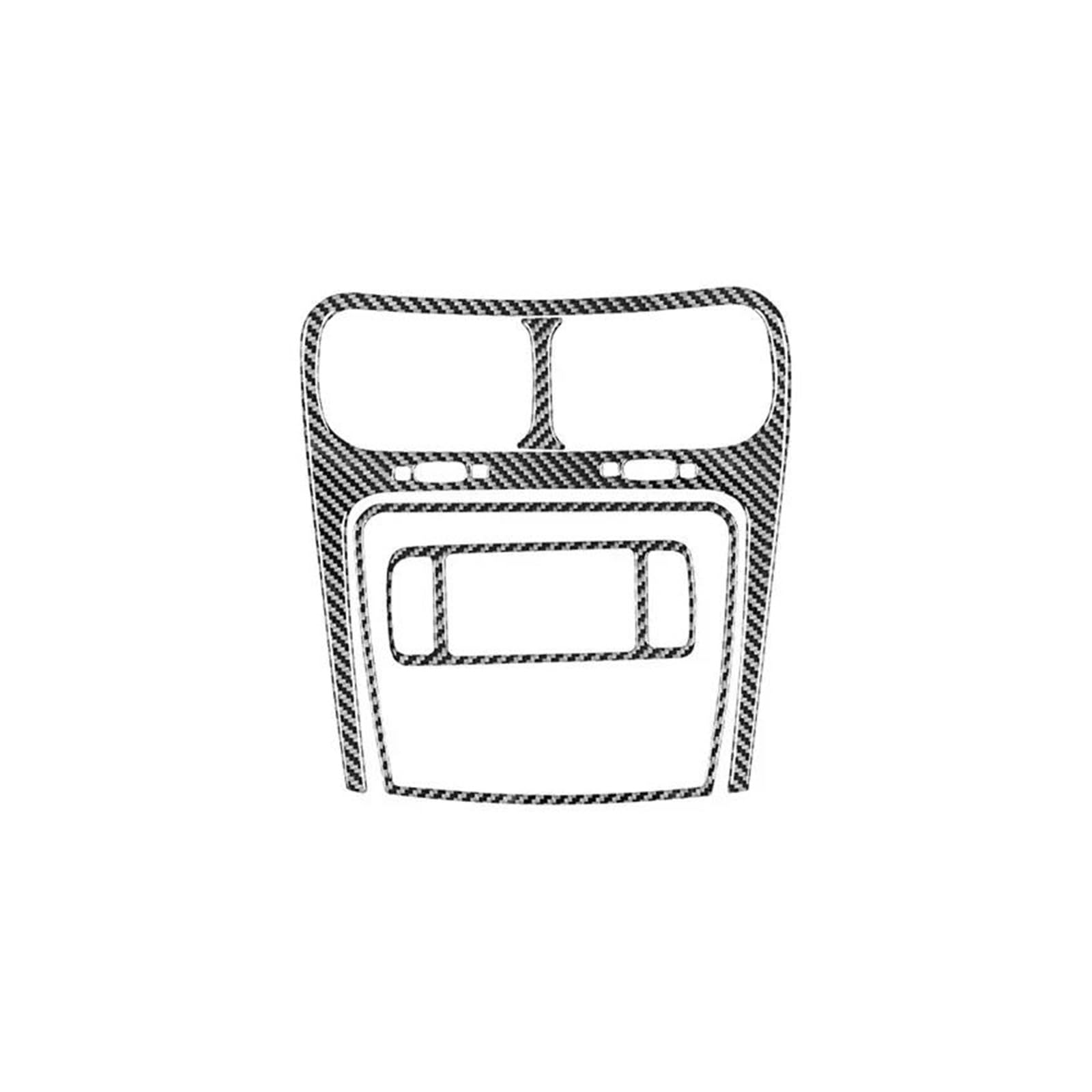 Molding Cover Car Central Console Air Outlet Vent Navigation Panel Decoration Sticker For Dodge JCUV 2011-2018 Panel Frame