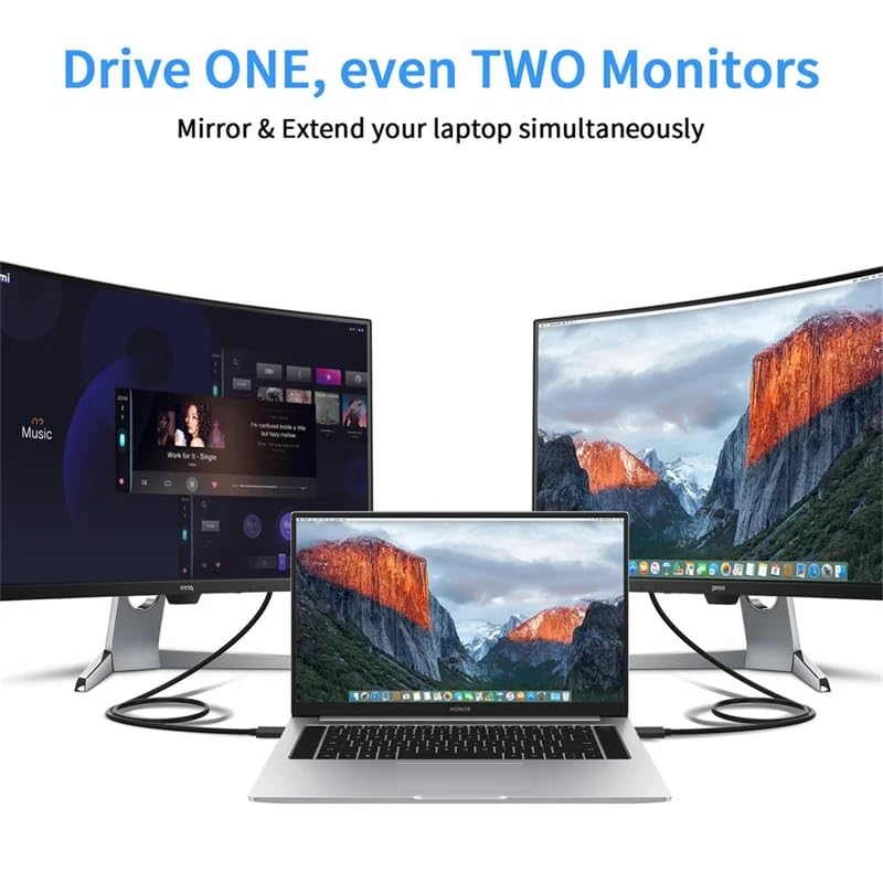 Image of MICROWARE USB Type C 3.1 to VGA Adapter Cable 1080P Type C Male to VGA Male Video Converter Cable for HDTV Projector Laptop Monitor 1 /1.8M