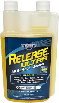 Release Ultra Concentrate All Surface Cleaner & Degreaser, Fragrance Free, No Rinse, Ultra Concentrated, 32 Fl Oz, makes 20 32 oz bottles | Fragrance Free, No Rinse, Ultra Concentrated, Makes 20 32 oz Bottles