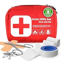 Mini Erste Hilfe Set Verbandskasten - klein & mini Reiseapotheke - Fahrrad & Camping & Travel & Wandern & Outdoor & Fahrrad - First Aid Kit - Unterwegs & reise