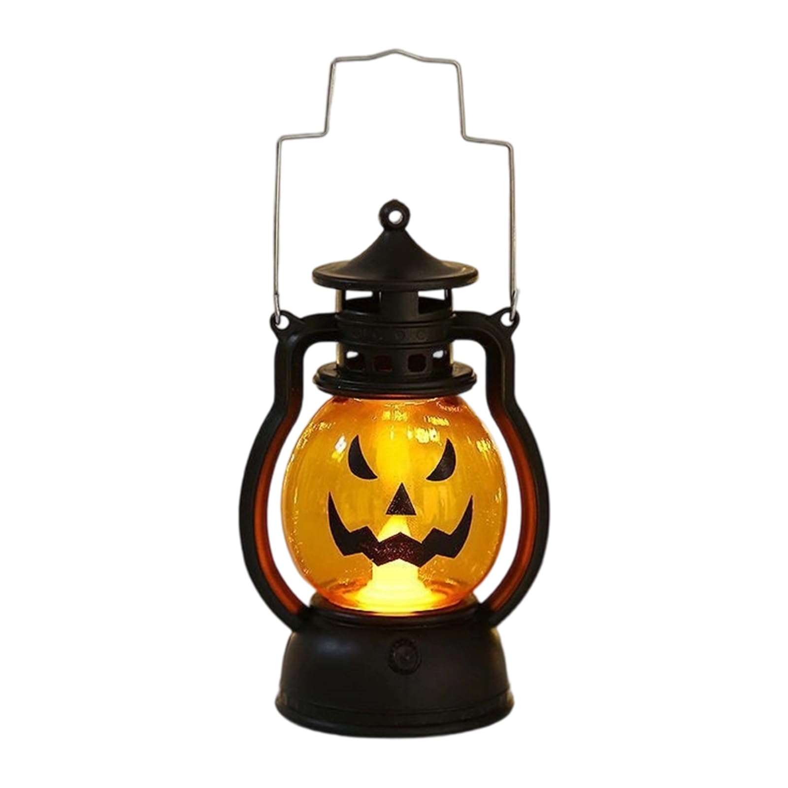 Jazuaiao Pumpkin Decoration LED Warm Lighting Halloweens Party Accessory Battery Operated Mysterious Atmospheres Creators Halloweens Party Decoration