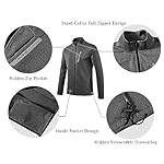 MoFiz Mens Tracksuit Jogging Sports Sweatsuit Comfortable Outfits Casual Athletic Pants Full zip Jacket 2 Piece - Image 4