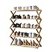 Etagere Chaussure 5 couches de bois pliable sans installation de chaussures à chaussures simples porte-chaussures multicouche armoire ménagère armoire économique Range Chaussures
