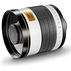 Objetivo Praktica Walimex Pro DX - Teleobjetivo con Espejo (800 mm, 1:8,0, 35 mm) para monturas en Bayoneta T2