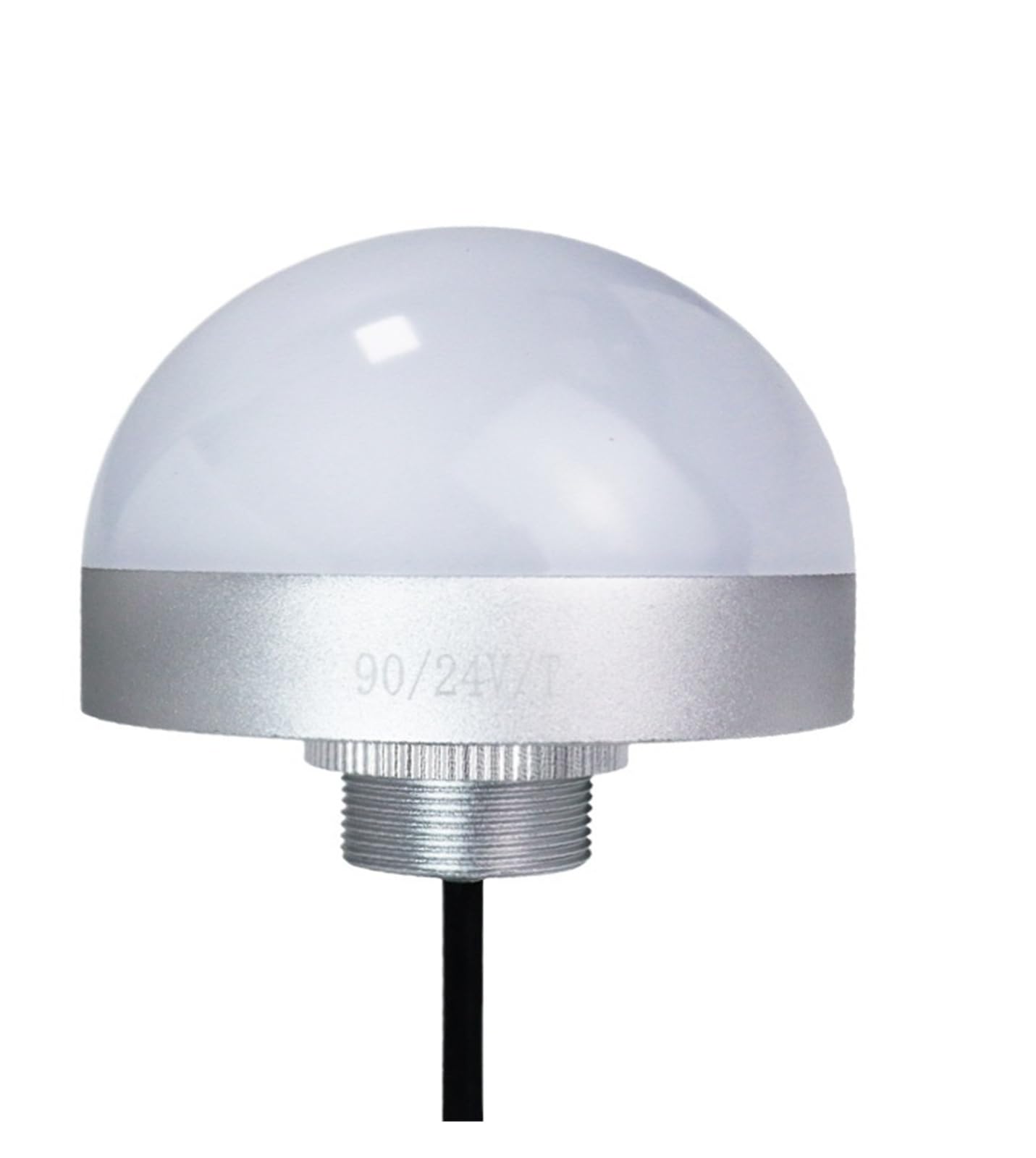 Luz de advertencia de señal tricolor LED de 90 mm, 12 V, 24 V, impermeable, lámpara de precaución industrial para máquina herramienta, equipo de fresado de torno