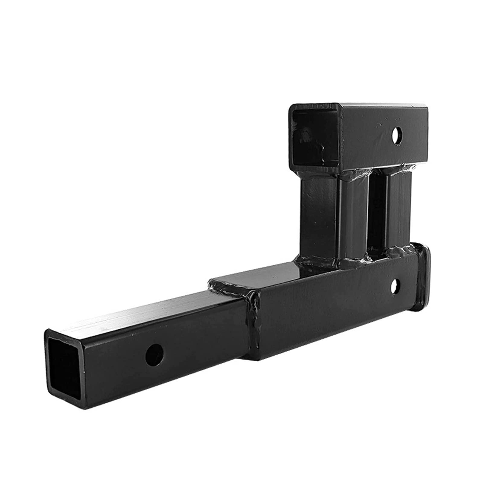 2 Pollici Dual Truck Trailer Hitch Receiver Rise Drop Adapter Extender Doppia Estensione RV Parts Van Camper Accessori Caravan per Camper