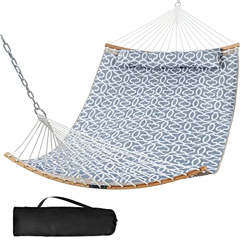 Suncreat Tree Hammocks For Outside, Portable Hammocks With Carrying Bag, Gray Pattern #TOP21