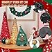 Angoily Festive Animated Christmas Tree Toy with Swinging Legs, Creative Wobbling Holiday Decoration for Kids and Adults, Fun Walking Xmas Ornament