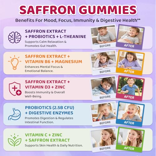 GZ Haoyuan Saffron Cognitive Support Gummies