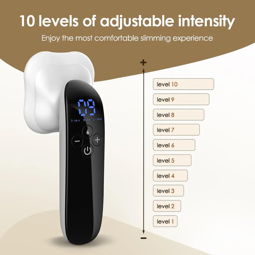 4 w 1 LED masażer do terapii lipowo i cellulitem na podczerwień, funkcja Ultra-Sculpt, skuteczny relaks i ujędrnianie skóry, idealny do użytku domowego, łagodzenia bólu i wygładzania
