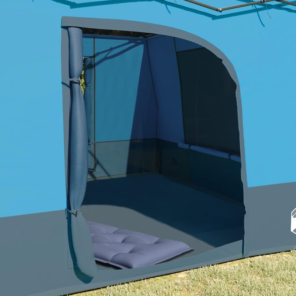 Innenzelt mit Dach aus TAFT Grün x x mit E-Port und Lichtaufhänger für Camping, Outdoor, Garten, Winddicht, leicht, mit Moskitonetz, inklusive Heringe und Tragetasche