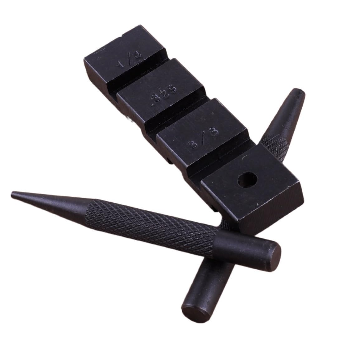 Barre de tronçonneuse maillon de chaîne rivet poinçon outil menuisier portable FansEe