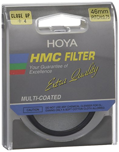 Objectif bloqué de près ? Utilisez Hoya Close-UP +4 HMC 46 mm pour une netteté macro impeccable