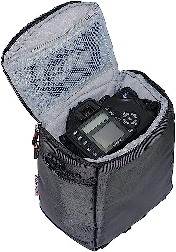 Navitech Negro DSLR SLR bolsa de cámara compatible con Panasonic LUMIX S1H Digital Mirrorless Cámara de Vídeo, Negro, Talla única, Bolsa de Cámara, Negro 1, One size, Bolsa de cámara - imagen 2